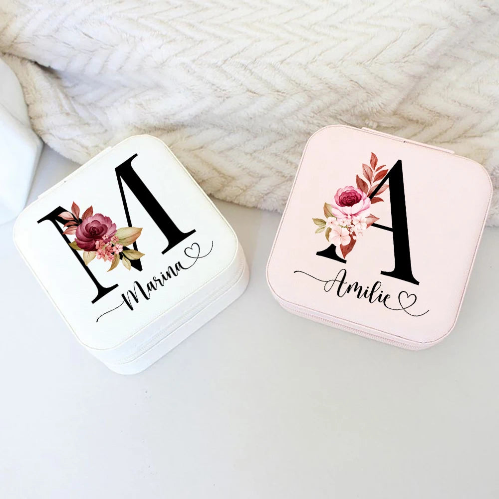 Joyero personalizado flowers rose